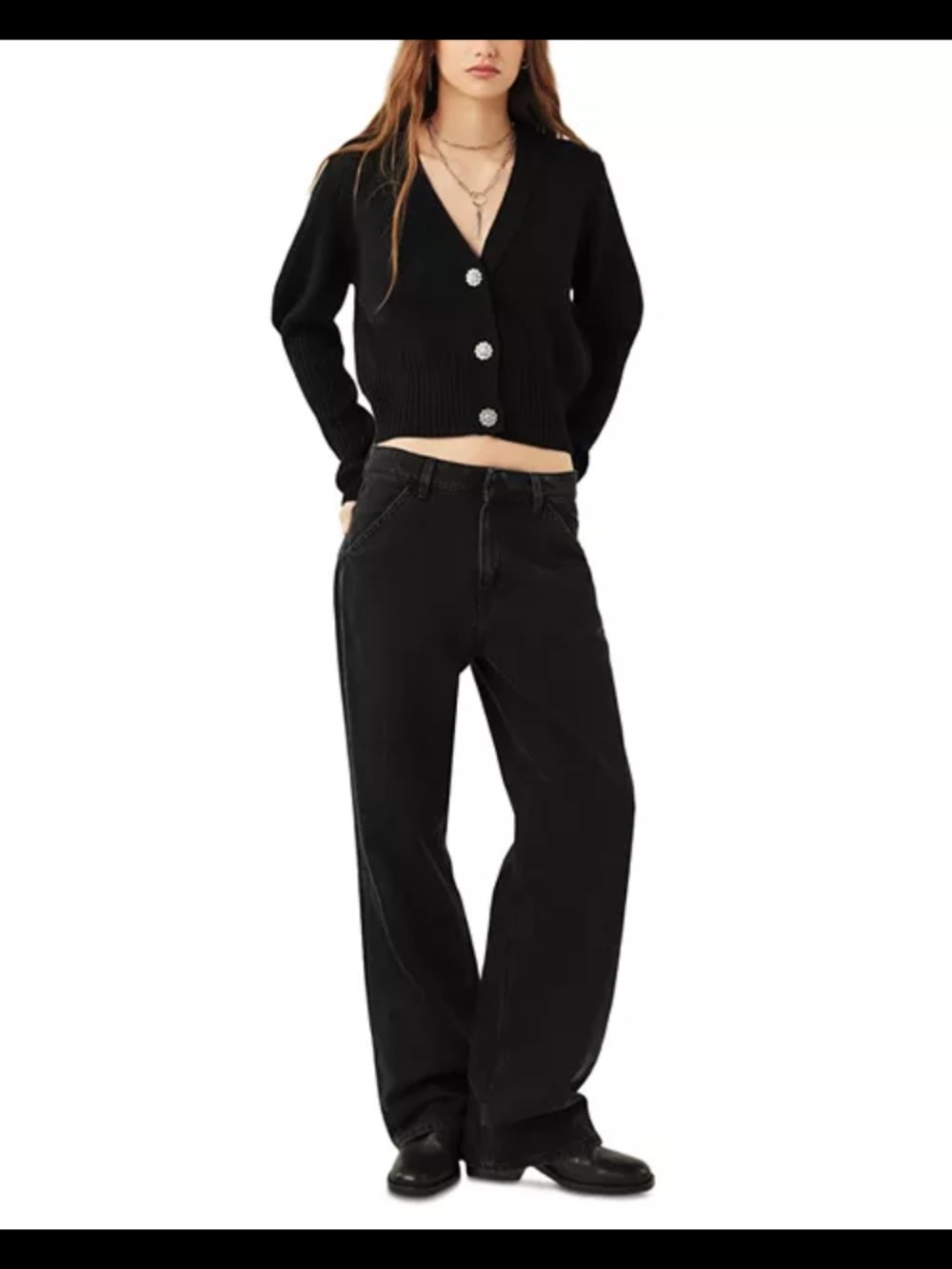 BA&SH Tanda Cropped Cardigan.100% wool - Picture 9 of 10